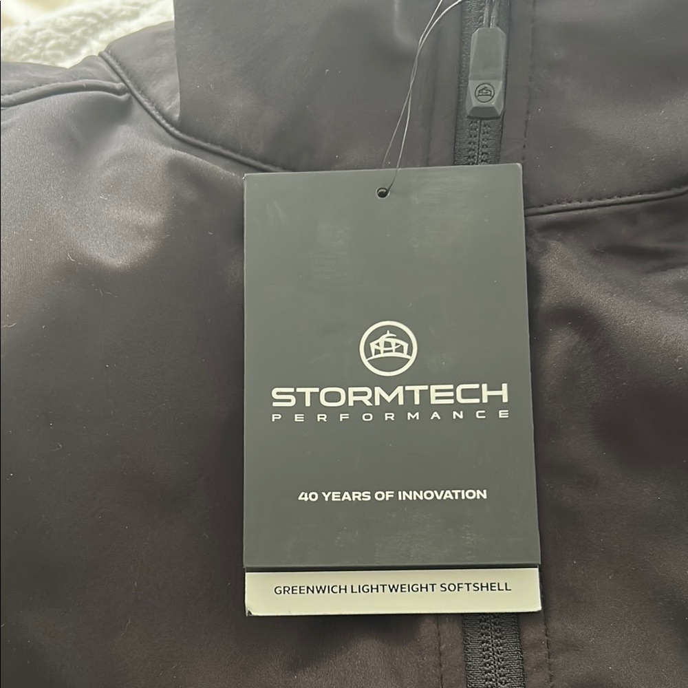 Storm Black Performance Jacket Full-Zip Soft-Shell - Picture 6 of 7